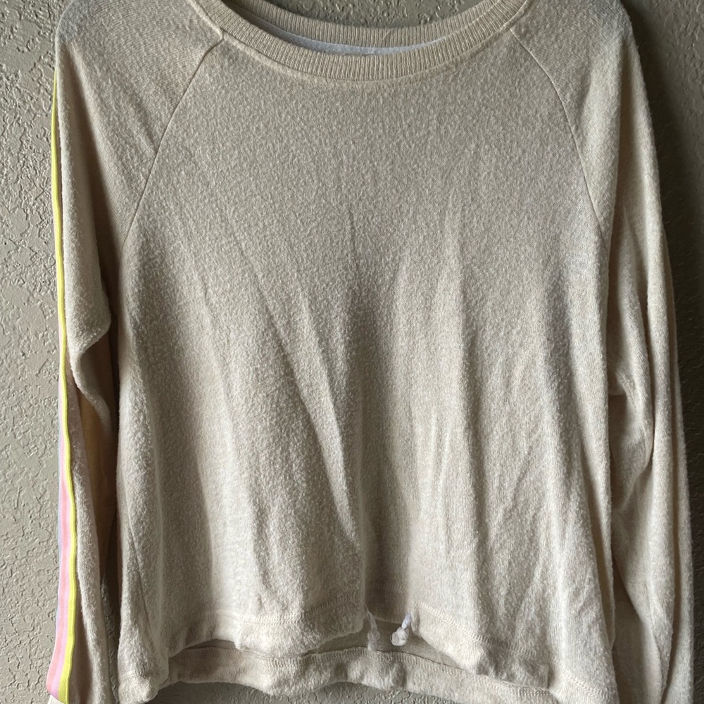 Long Sleeve Swearer w/ Rainbow Sleeves - Brand New